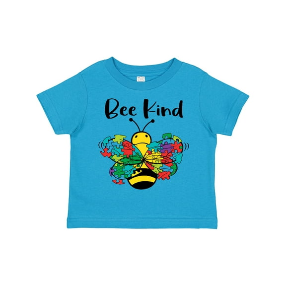 Inktastic Autism Awareness Bee Kind Boys or Girls Toddler T-Shirt