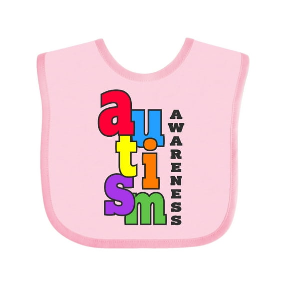 Inktastic Autism Awareness Boys or Girls Baby Bib