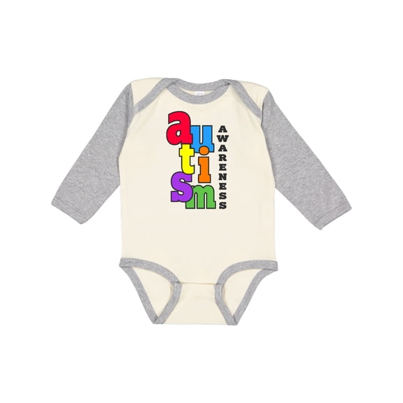 Inktastic Autism Awareness Boys or Girls Long Sleeve Baby Bodysuit