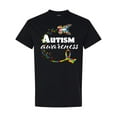 thumbnail image 1 of Inktastic Autism Awareness Butterfly Ribbon T-Shirt, 1 of 5