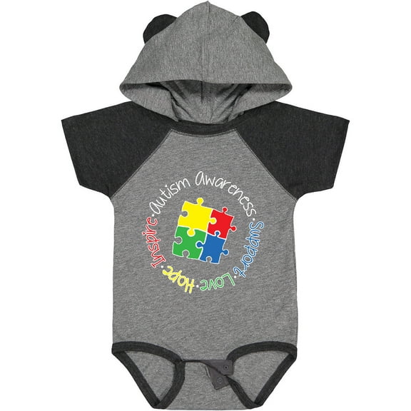 Inktastic Autism Awareness Circle Boys or Girls Baby Bodysuit