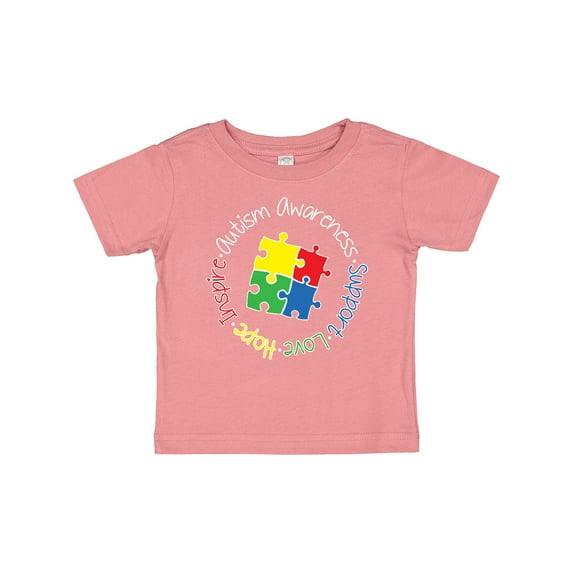 Inktastic Autism Awareness Circle Boys or Girls Baby T-Shirt