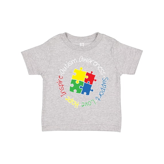 Inktastic Autism Awareness Circle Boys or Girls Toddler T-Shirt