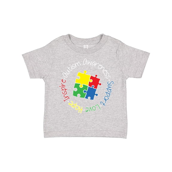 Inktastic Autism Awareness Circle Boys or Girls Toddler T-Shirt