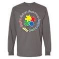 thumbnail image 1 of Inktastic Autism Awareness Circle Long Sleeve T-Shirt, 1 of 5
