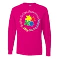 thumbnail image 1 of Inktastic Autism Awareness Circle Long Sleeve T-Shirt, 1 of 5