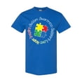 thumbnail image 1 of Inktastic Autism Awareness Circle T-Shirt, 1 of 5