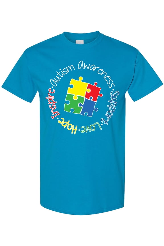 Autism Awareness Circle T-Shirt
