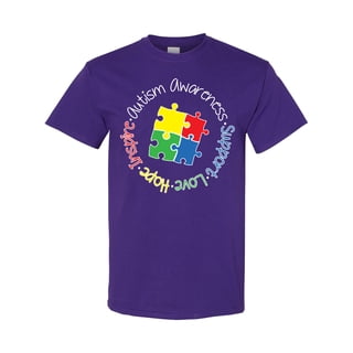 Inktastic Autism Awareness Circle T-Shirt