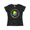 thumbnail image 1 of Inktastic Autism Awareness Circle Women's T-Shirt, 1 of 5