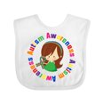 thumbnail image 1 of Inktastic Autism Awareness Girl Girls Baby Bib, 1 of 4