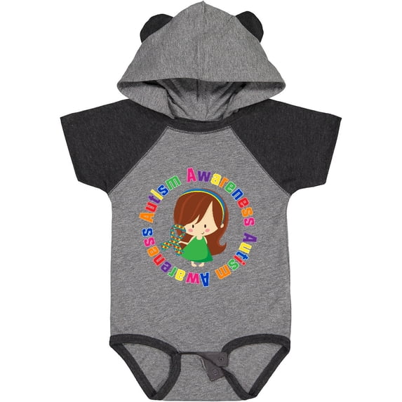 Inktastic Autism Awareness Girl Girls Baby Bodysuit