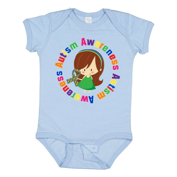 Inktastic Autism Awareness Girl Girls Baby Bodysuit