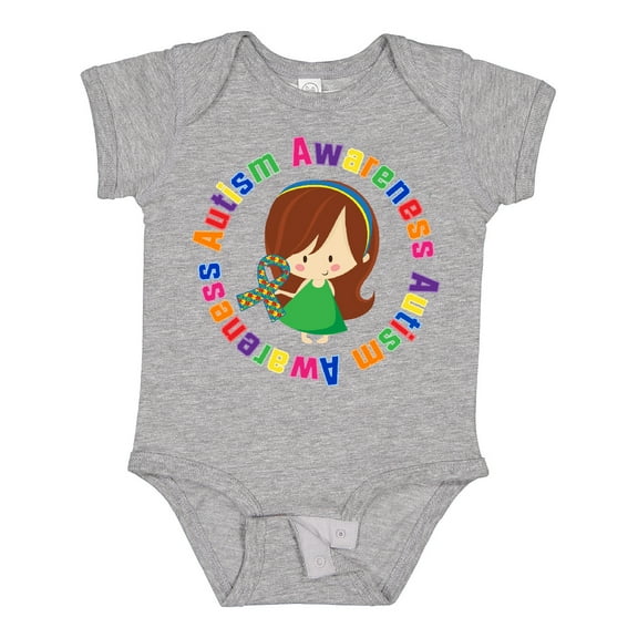 Inktastic Autism Awareness Girl Girls Baby Bodysuit