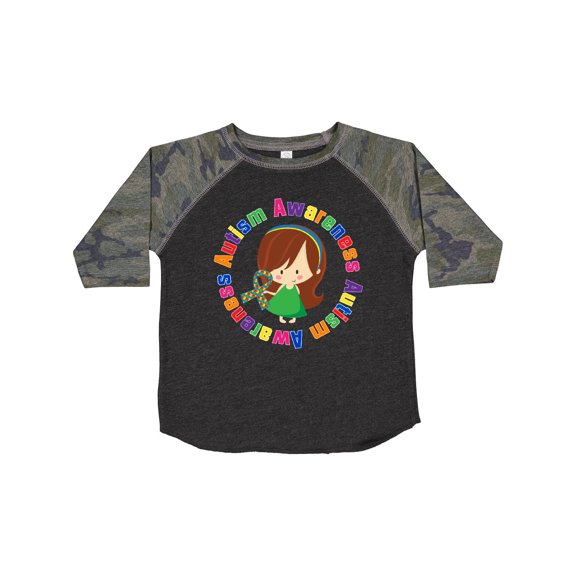 Inktastic Autism Awareness Girl Girls Toddler T-Shirt