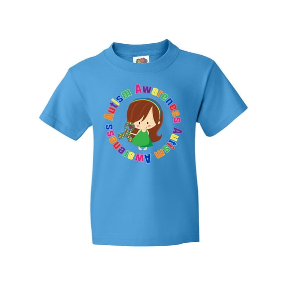 Inktastic Autism Awareness Girl Youth T-Shirt