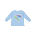 thumbnail image 1 of Inktastic Autism Awareness Heart Ribbon and Puzzle Pieces Boys or Girls Long Sleeve Toddler T-Shirt, 1 of 5