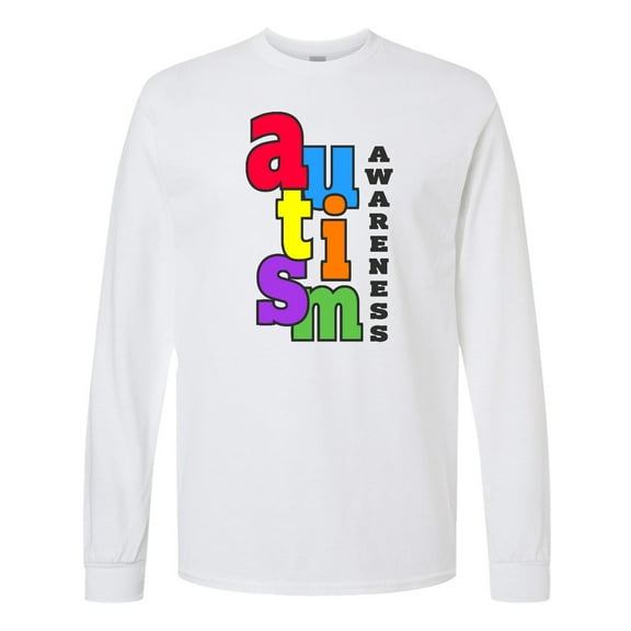 Inktastic Autism Awareness Long Sleeve T-Shirt
