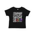 thumbnail image 1 of Inktastic Autism Awareness Love, Friendship, Support Boys or Girls Baby T-Shirt, 1 of 5
