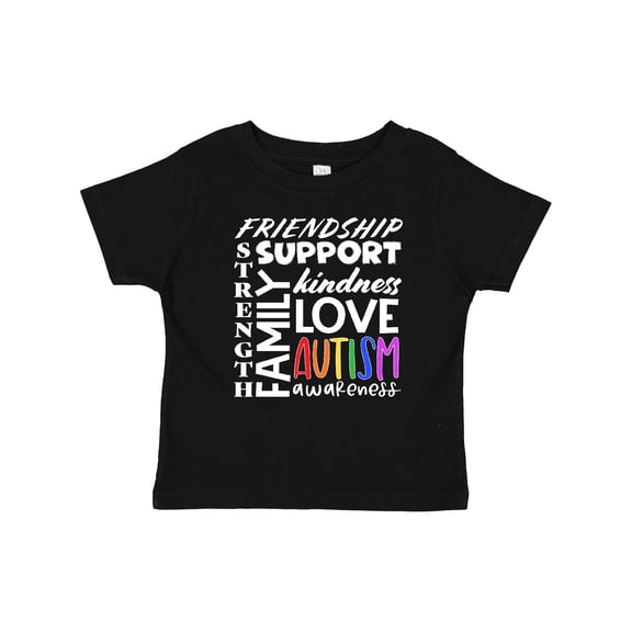 Inktastic Autism Awareness Love, Friendship, Support Boys or Girls Baby T-Shirt