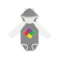 thumbnail image 1 of Inktastic Autism Awareness Month Puzzle Boys or Girls Long Sleeve Baby Bodysuit, 1 of 5