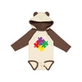 thumbnail image 1 of Inktastic Autism Awareness Month Puzzle Boys or Girls Long Sleeve Baby Bodysuit, 1 of 5