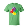thumbnail image 1 of Inktastic Autism Awareness Month Puzzle T-Shirt, 1 of 5