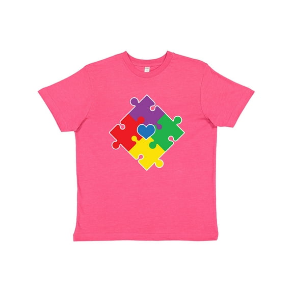 Inktastic Autism Awareness Month Puzzle Youth T-Shirt
