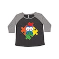 thumbnail image 1 of Inktastic Autism Awareness Puzzle Piece Owl Women's Plus Size T-Shirt, 1 of 5