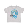 thumbnail image 1 of Inktastic Autism Awareness Ribbon Rainbow and Butterfly Boys or Girls Toddler T-Shirt, 1 of 4