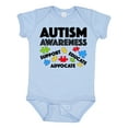thumbnail image 1 of Inktastic Autism Awareness- Support, Educate, Advocate Boys or Girls Baby Bodysuit, 1 of 5