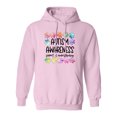 thumbnail image 1 of Inktastic Autism Awareness Support and Understanding Puzzle Pieces Adult Hoodie Sweatshirt, 1 of 4