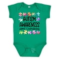 thumbnail image 1 of Inktastic Autism Awareness Support and Understanding Puzzle Pieces Boys or Girls Baby Bodysuit, 1 of 5