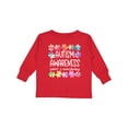 thumbnail image 1 of Inktastic Autism Awareness Support and Understanding Puzzle Pieces Boys or Girls Long Sleeve Toddler T-Shirt, 1 of 5