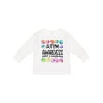 thumbnail image 1 of Inktastic Autism Awareness Support and Understanding Puzzle Pieces Boys or Girls Long Sleeve Toddler T-Shirt, 1 of 5