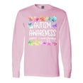 thumbnail image 1 of Inktastic Autism Awareness Support and Understanding Puzzle Pieces Long Sleeve T-Shirt, 1 of 5