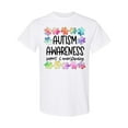 thumbnail image 1 of Inktastic Autism Awareness Support and Understanding Puzzle Pieces T-Shirt, 1 of 5