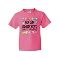 thumbnail image 1 of Inktastic Autism Awareness Support and Understanding Puzzle Pieces Youth T-Shirt, 1 of 5