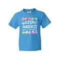 thumbnail image 1 of Inktastic Autism Awareness Support and Understanding Puzzle Pieces Youth T-Shirt, 1 of 5
