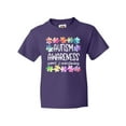 thumbnail image 1 of Inktastic Autism Awareness Support and Understanding Puzzle Pieces Youth T-Shirt, 1 of 5