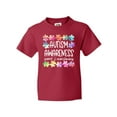 thumbnail image 1 of Inktastic Autism Awareness Support and Understanding Puzzle Pieces Youth T-Shirt, 1 of 5