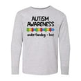 thumbnail image 1 of Inktastic Autism Awareness Understanding and Love with Puzzle Pieces Long Sleeve Youth T-Shirt, 1 of 5