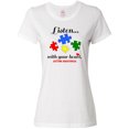thumbnail image 1 of Inktastic Autism Awareness Women's T-Shirt, 1 of 5