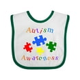 thumbnail image 1 of Inktastic Autism Awareness-puzzle Boys or Girls Baby Bib, 1 of 4