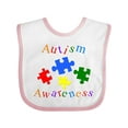thumbnail image 1 of Inktastic Autism Awareness-puzzle Boys or Girls Baby Bib, 1 of 4