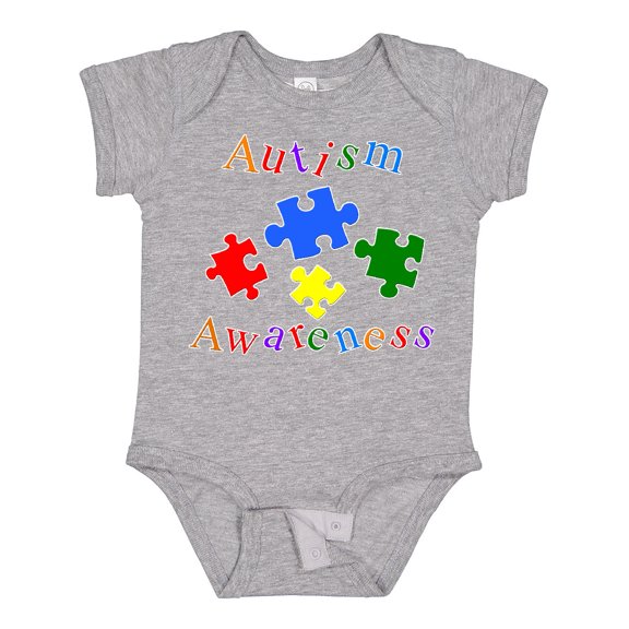 Inktastic Autism Awareness-puzzle Boys or Girls Baby Bodysuit