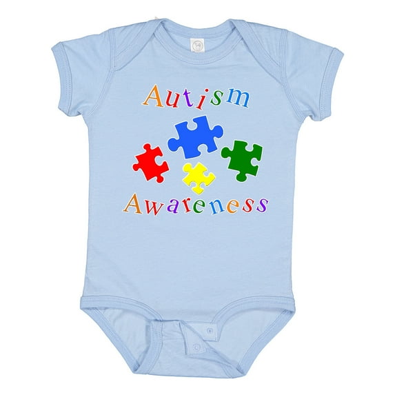 Inktastic Autism Awareness-puzzle Boys or Girls Baby Bodysuit