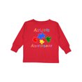 thumbnail image 1 of Inktastic Autism Awareness-puzzle Boys or Girls Long Sleeve Toddler T-Shirt, 1 of 5