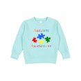 thumbnail image 1 of Inktastic Autism Awareness-puzzle Toddler Sweatshirt, 1 of 4