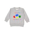 thumbnail image 1 of Inktastic Autism Awareness-puzzle Toddler Sweatshirt, 1 of 4